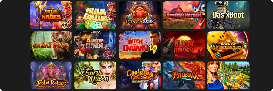 QuickBet variety of slots